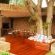 Wooden deck braai area