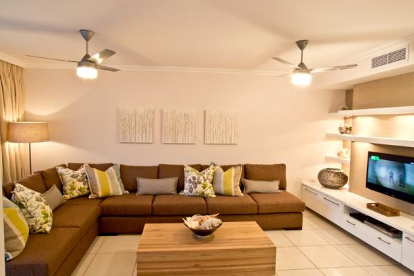The comfortable lounge