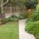 Entrance to swimming pool and garden