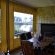 Patio:  Roller blinds down