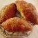 Fresh french croissants for breakfast.