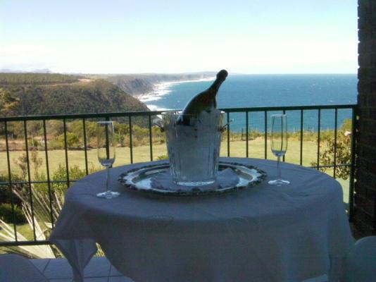 Grande Suite balcony and view east