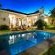 Evening sundowners at the pool