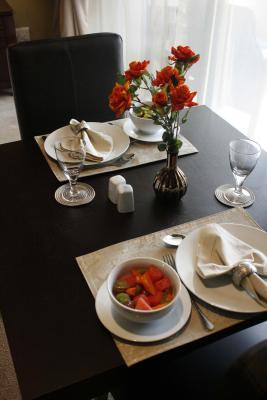 Breakfast in privacy of own room