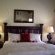 En suite bedroom with queen sized bed