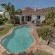 Secluded garden and pool