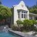 pool and front of house