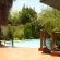 Outside patio and pool areas