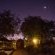 Zen Garden at night