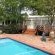 Pool Area and Spa at 5 Mountains Lodge