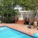 Pool Area and Spa at 5 Mountains Lodge