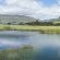 Dam and mountain view