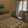 Main bedroom with shower and basin.