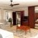 Living area with coffee table