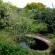 Aerial view of garden from suite