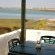 View from chalet patio overlooking the wetlands