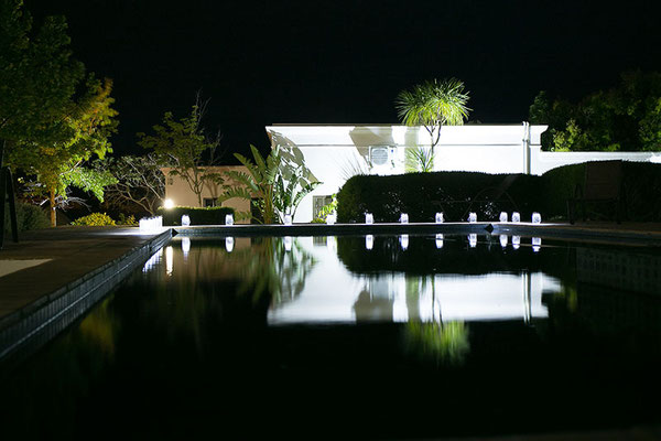 Pool by night