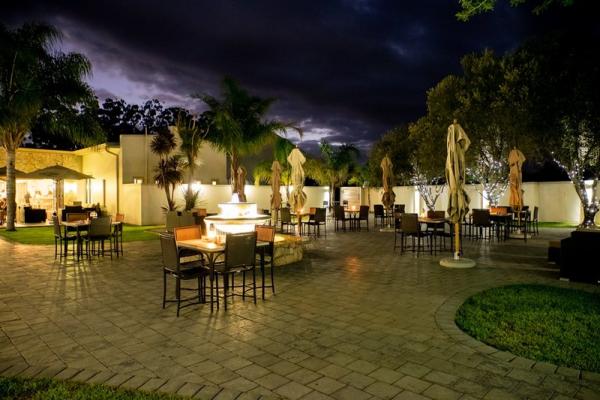 Fountain Area at Night