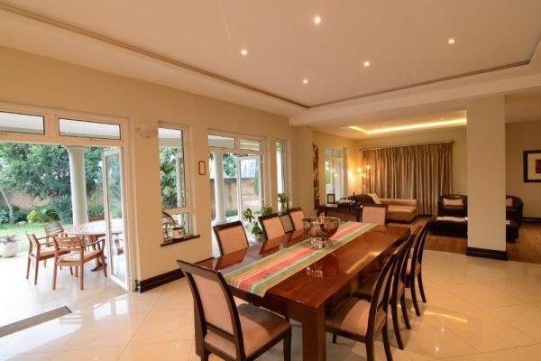 Dining room view into the lounge