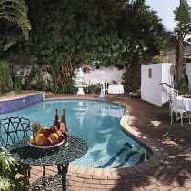 Swimming pool at Kingfisher Guest House