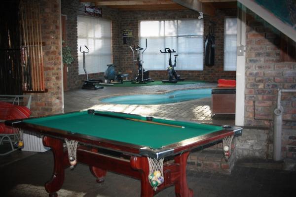 Bar and Pool Table