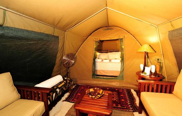 Safari Tent Interior