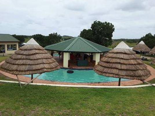 Island Bar with Restaurant at back