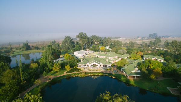 Oxbow Country Estate Aerial View