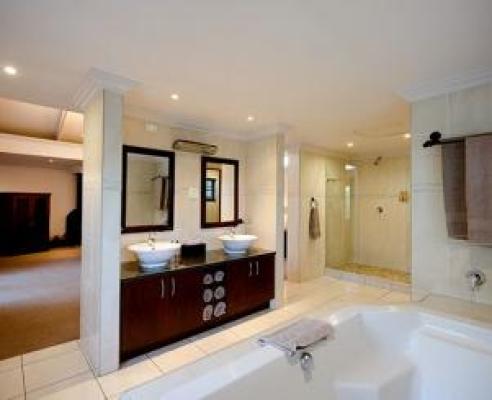 Executive suite bathroom