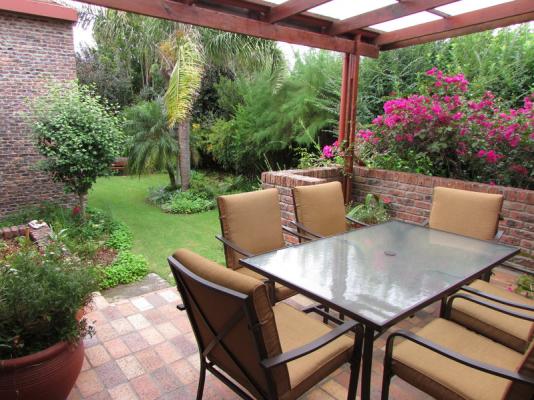 Patio with Garden View