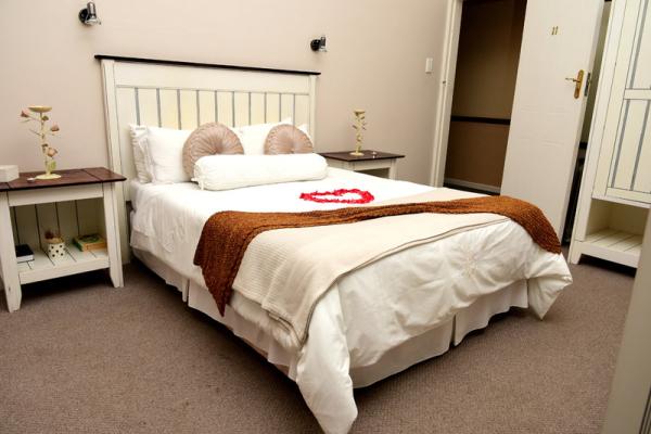 Bedroom in honeymoon suite