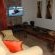 The TV lounge upstairs with DSTV available.