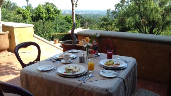 Enjoy Breakfast on the Terrace
