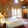 Main bedroom with wooden deck