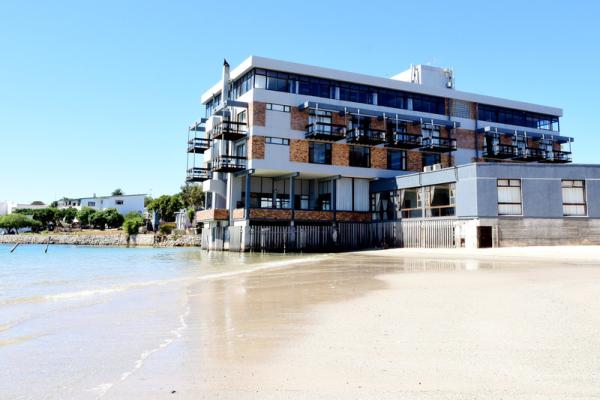 Sea view of hotel