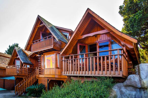Semi-detached Log cabin & Double Storey Log cabin