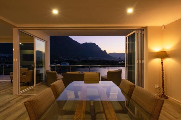 House dining area to outside views