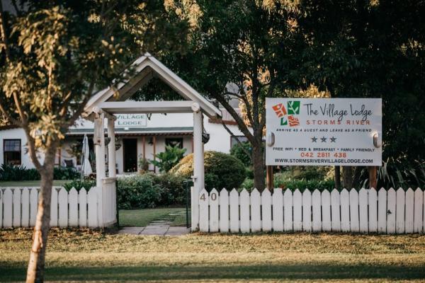 The Village Lodge Entrance