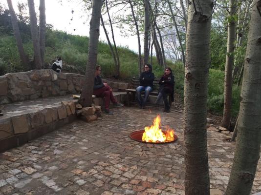 Rivendell chill spot by stream