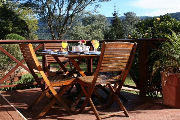 Breakfast on the deck