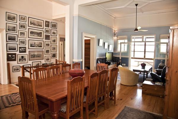 Main Apartment living/dining area