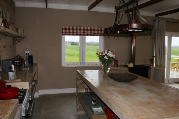 The Dairy's open-plan lounge/kitchen/dining area