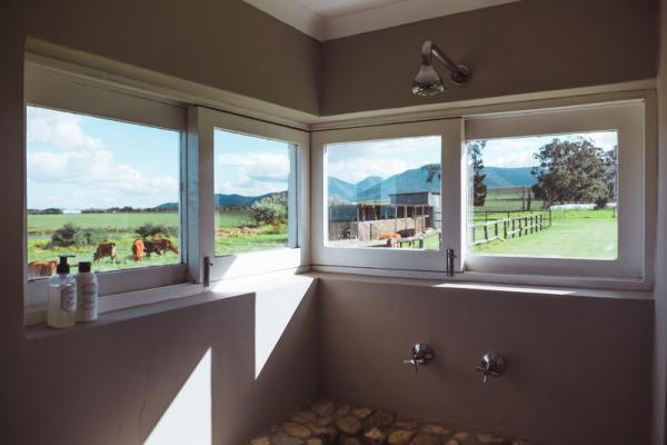 The Dairy - shower with a view