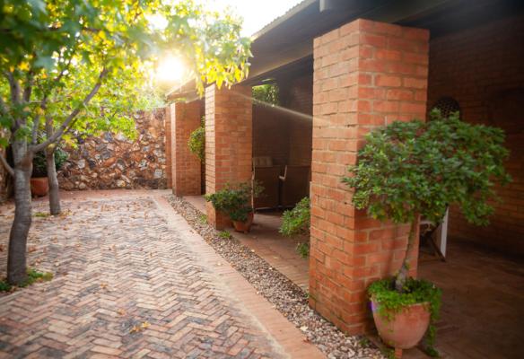 DOWNSTAIRS VERANDAH AT SUNSET