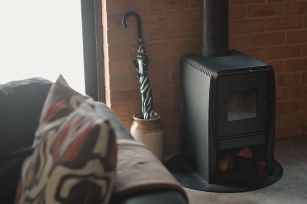 UPSTAIRS WOOD-BURNING STOVE