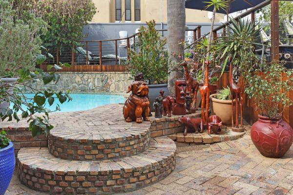 Pool and Garden Area