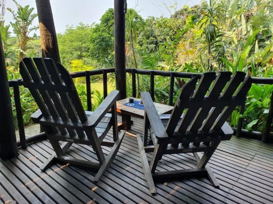 Rocking chair view