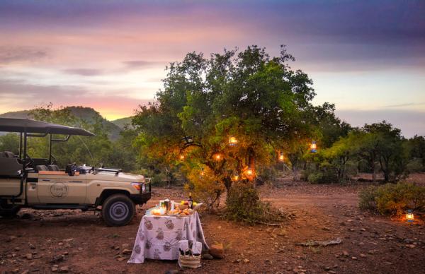 Game drive and Sundowner