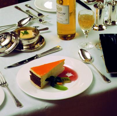 Dessert Cheese Cake on The Blue Train -