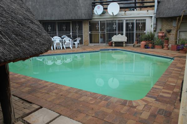 Pool and relaxing area
